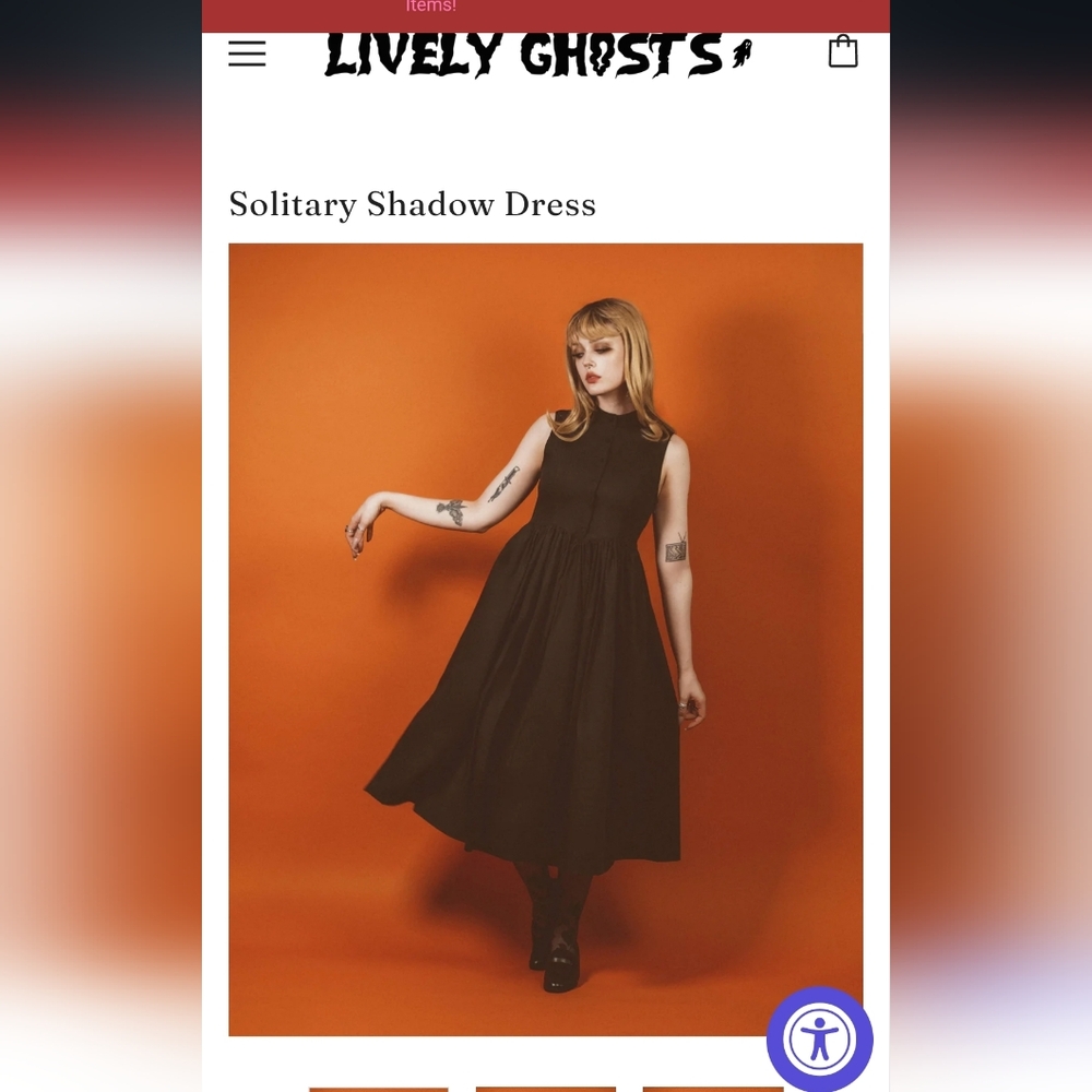 Solitary Black DRESS